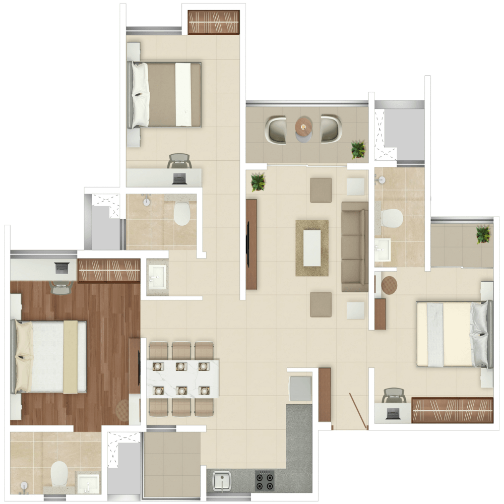 Rohan Ekanta Floor Plans3